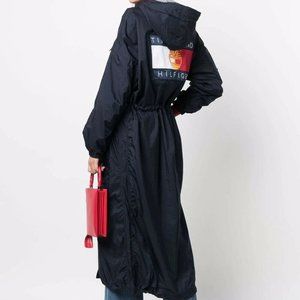 Timberland X Tommy Hilfiger Blue Navy Lightweight Parka Jacket Coat